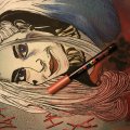 Kundenbild Posca Marker PC-1MR 0,7 mm Ultrafein - Metallic-Rot