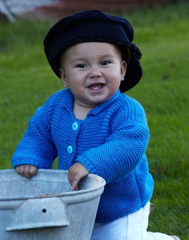 Strickanleitung - Strickjacke (Baby - mit Knöpfen) Strickanleitung - Strickjacke (Baby - mit Knöpfen)