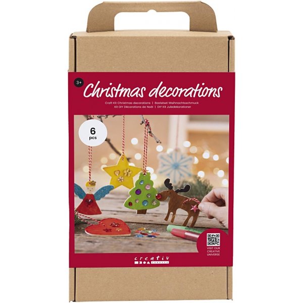 DIY Kit Weihnachtsdekorationen - Ausmalen DIY Kit Weihnachtsdekorationen - Ausmalen