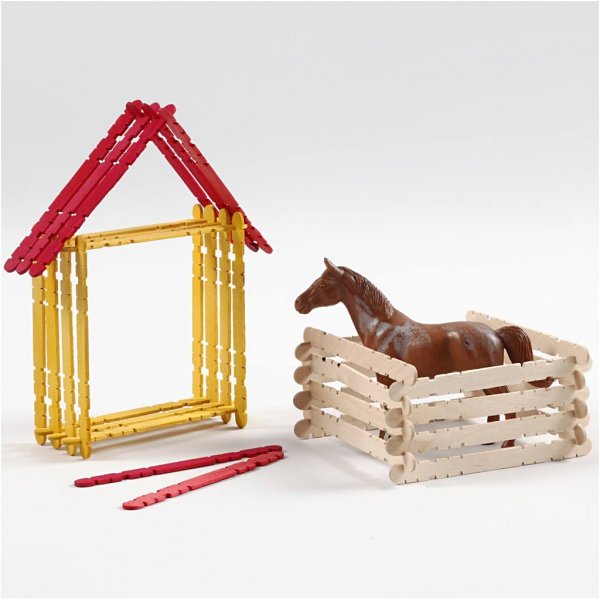 Baustäbchen - gemischte Farben - 1000 Stk Baustäbchen - gemischte Farben - 1000 Stk