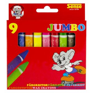 Buntstifte Sense Jumbo - 9 Buntstifte Buntstifte Sense Jumbo - 9 Buntstifte