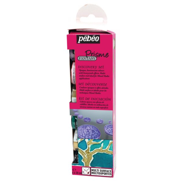 Dekorationsset - Pebeo - Fantasy-Prisma 6x20ml