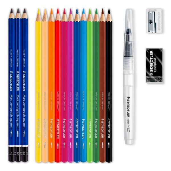 Aquarellset Bleistifte Design Journey - 18 Teile Aquarellset Bleistifte Design Journey - 18 Teile
