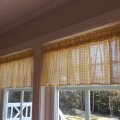 Kundenbild Baumwollstoff Gingham Medium Quadrate - Gelb-Weiß - 147 cm