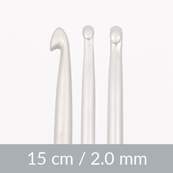 Hkelnadel - Aluminium - 15 cm - verschiedene Gren