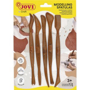 Tonwerkzeuge - Jovi - 5er-Pack Kunststoffspatel Tonwerkzeuge - Jovi - 5er-Pack Kunststoffspatel
