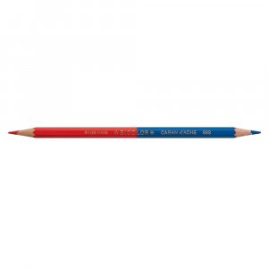 Bleistift Caran dŽAche Artist - Zweifarbig Blau-Rot Bleistift Caran dŽAche Artist - Zweifarbig Blau-Rot