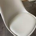 Kundenbild Polsterstoff Vinyl / Kunstleder Cremeweiß - 140 cm