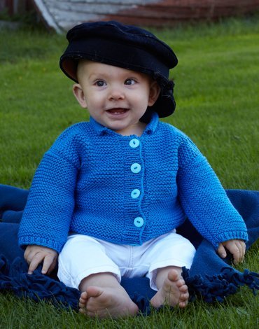 Strickanleitung - Strickjacke (Baby - mit Knöpfen) Strickanleitung - Strickjacke (Baby - mit Knöpfen)
