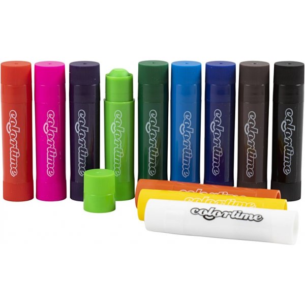 Soft Color Stick - gemischte Farben - 12 Stk Soft Color Stick - gemischte Farben - 12 Stk