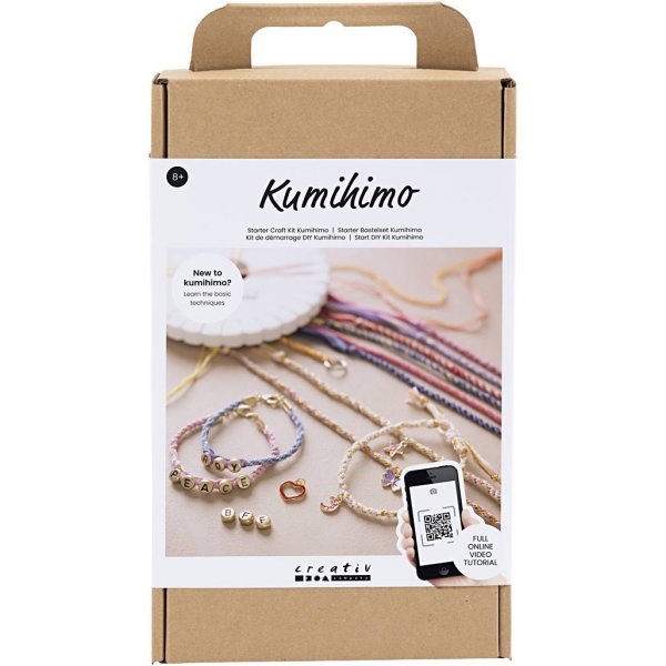 DIY Kit Kumihimo - Freundschaftsarmband starten DIY Kit Kumihimo - Freundschaftsarmband starten