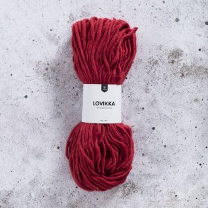 Lovikka-Garn 100g - Weihnachtsrot Lovikka-Garn 100g - Weihnachtsrot