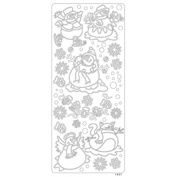 Peel Off\\\'s - Schneemann Peel Off\\\'s - Schneemann