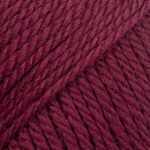 DROPS Alaska Uni Color Garn - 50 g - Burgunderrot (80)