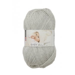 Wikingergarn Babywolle 50g - Hellgrau (312) Wikingergarn Babywolle 50g - Hellgrau (312)