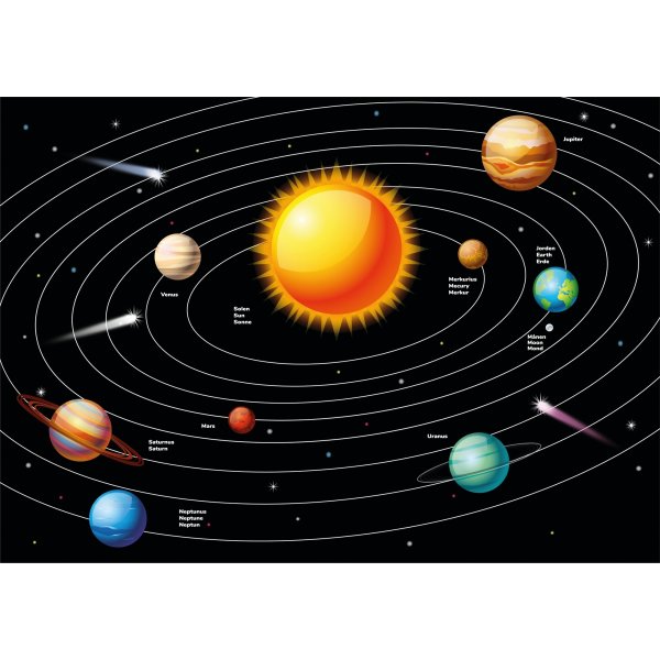 Das Space-Sticker-Bastelset Das Space-Sticker-Bastelset