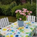 Kundenbild Wachstuch-Aquarellblumen