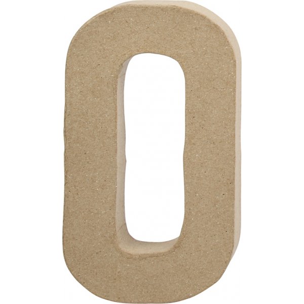 Pappbuchstabe - O - 5 cm Pappbuchstabe - O - 5 cm