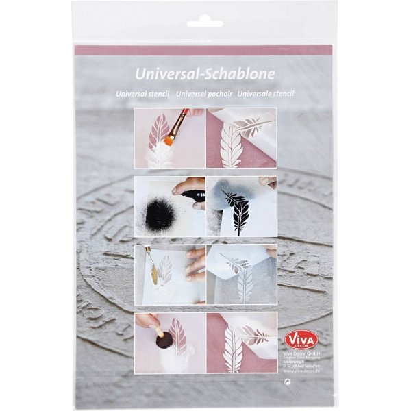 Schablone - Blatt - A4 Schablone - Blatt - A4