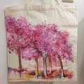 Kundenbild Baumwolltragetasche 38 x 42 cm - naturfarbener langer Henkel