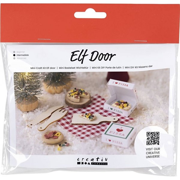 Mini-DIY-Kit Santa\\\'s Door - Pizza