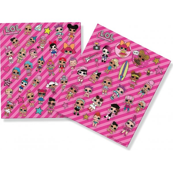 Glitzeraufkleber - LOL Überraschung Glitzeraufkleber - LOL Überraschung