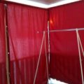 Kundenbild Markisenstoff und Dekostoff Toldo Rot - 160 cm