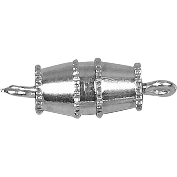 Schraubverschluss - versilbert - 10 Stk Schraubverschluss - versilbert - 10 Stk