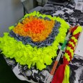 Kundenbild Fleecestoff 150 cm - Neongelb