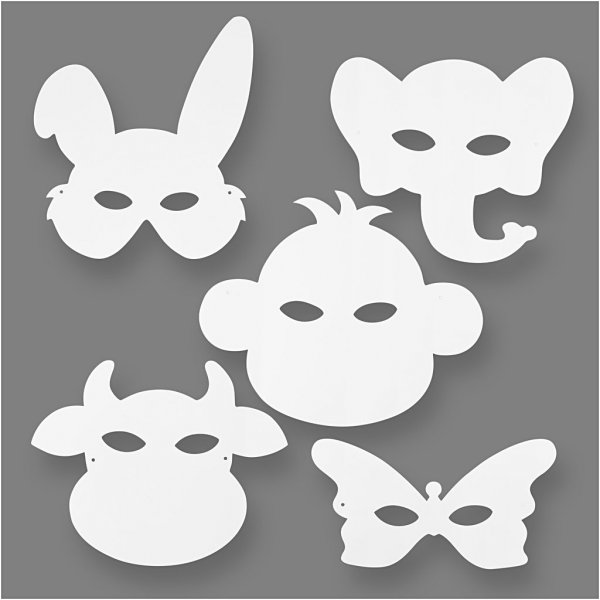 TeaCH Me - Pappfiguren - Tiermasken - 16 Stk TeaCH Me - Pappfiguren - Tiermasken - 16 Stk