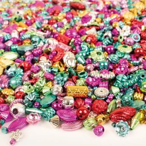 Perlenmix aus Metall - 3000 Stück Perlenmix aus Metall - 3000 Stück