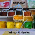 Kundenbild Aquarellfarbe Sennelier 1/2-Cup - Van Dyck Brown (407)