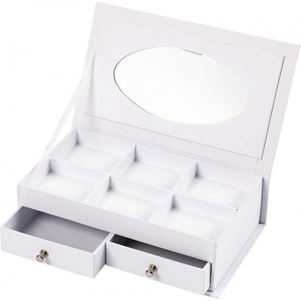 Schmuckkästchen - weiß Schmuckkästchen - weiß