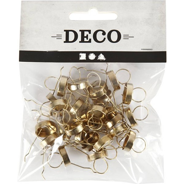 Aufhängehaken - Gold - 25 Stk Aufhängehaken - Gold - 25 Stk