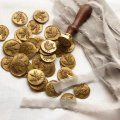 Kundenbild Wachsstangen, Gold