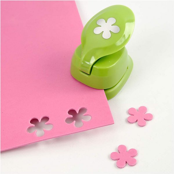 Papierstanzer - Blume - Schmetterling und Herz - 3 Stk Papierstanzer - Blume - Schmetterling und Herz - 3 Stk