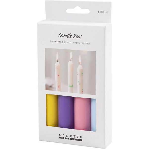 Lichtstifte - Hellblau, Hellrosa, Lila, Gelb - 4 x 30 ml Lichtstifte - Hellblau, Hellrosa, Lila, Gelb - 4 x 30 ml