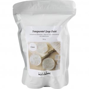 Transparente Seifenmasse-Granulate 500 g Klar Transparente Seifenmasse-Granulate 500 g Klar