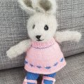 Kundenbild DROPS Alpaca Uni Color Garn - 50 g - Weiß (1101)