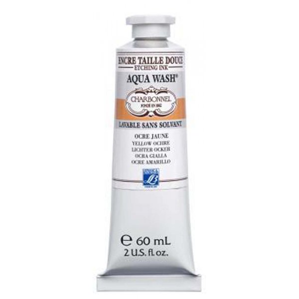 Druckfarbe Aqua Wash Charbonnel Ink. 60 ml