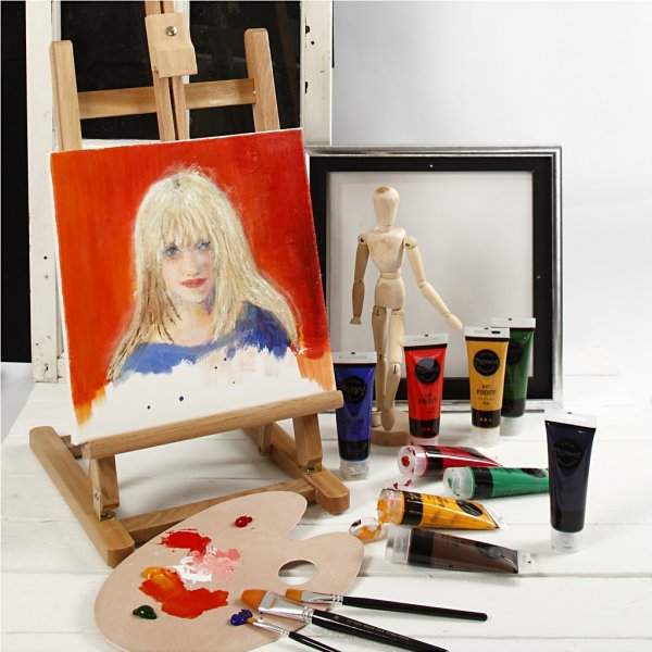 Tischstaffelei mit verstellbarem Winkel Tischstaffelei mit verstellbarem Winkel