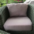 Kundenbild Melierter Markisenstoff - Heathered Purple - 132 cm