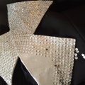 Kundenbild Pailletten rund facettiert ø 6 mm - Silber 4.000 Stk. / ~ 40 g