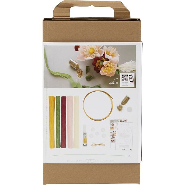 DIY-Kit Krepppapier - Kranz DIY-Kit Krepppapier - Kranz