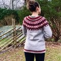 Kundenbild DROPS Karisma Mix Garn - 50 g - Hellgrau (44)