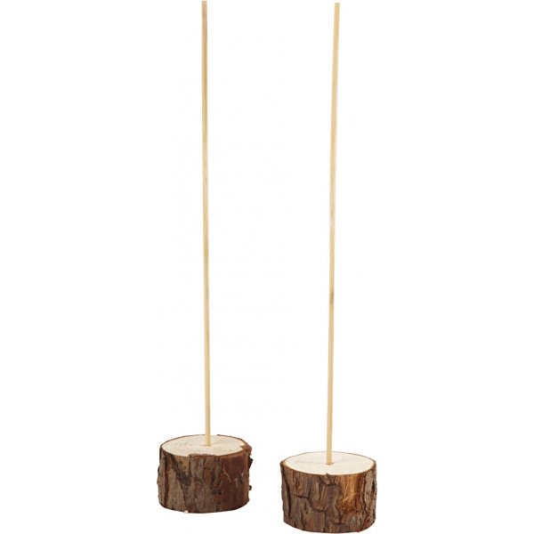 Holzfüße mit dazugehörigem Stock Holzfüße mit dazugehörigem Stock