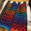 Kundenbild Wikingergarn Nordlys 100g - Blau/Rost/Rot (949)