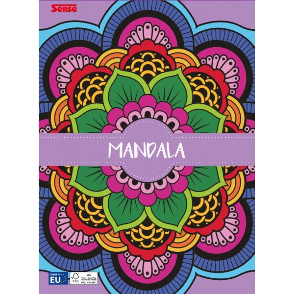 Malbuch Mandala Sense - Freie Formen