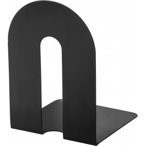 Bookends Vault, schwarzes Metall - 2er-Pack Bookends Vault, schwarzes Metall - 2er-Pack