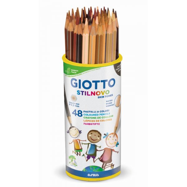 Farbstifte Hautfarben Stilnovo - 12x4 Farben